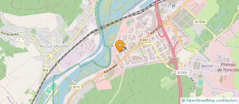 localisation de l'entreprise MONSIEUR SIMON KRAWIES  JOUY-AUX-ARCHES