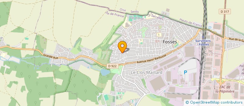 localisation de l'entreprise MONSIEUR SIMON KUKAMBU MAYUNDA  FOSSES