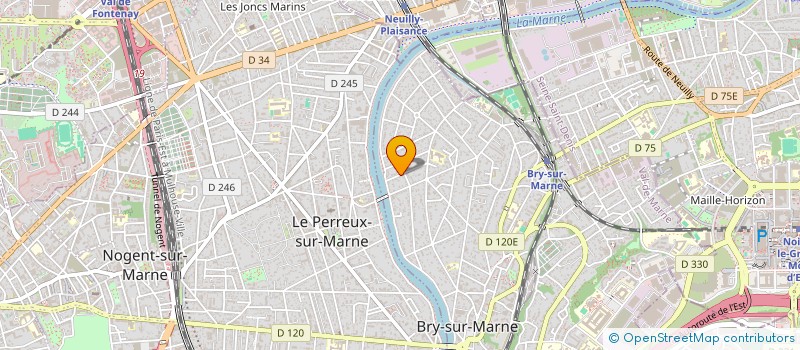 localisation de l'entreprise MONSIEUR SIMON LACHAMBRE  BRY-SUR-MARNE