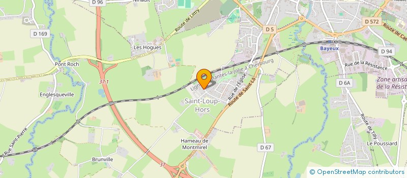 localisation de l'entreprise MONSIEUR SIMON LACHAUD  SAINT-LOUP-HORS