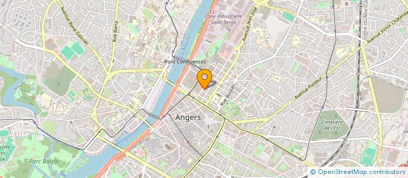 localisation de l'entreprise MONSIEUR SIMON LAGNEAU à ANGERS