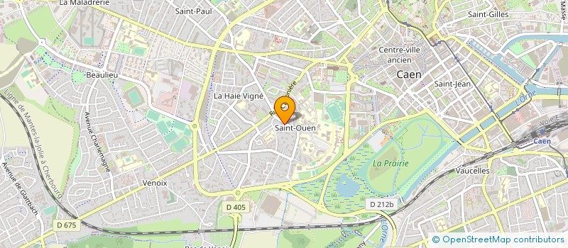 localisation de l'entreprise MONSIEUR SIMON LAISNEY à CAEN