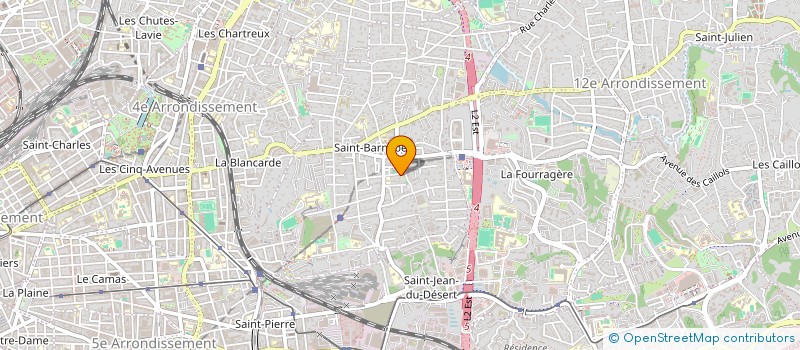 localisation de l'entreprise MONSIEUR SIMON LAMBERT  MARSEILLE