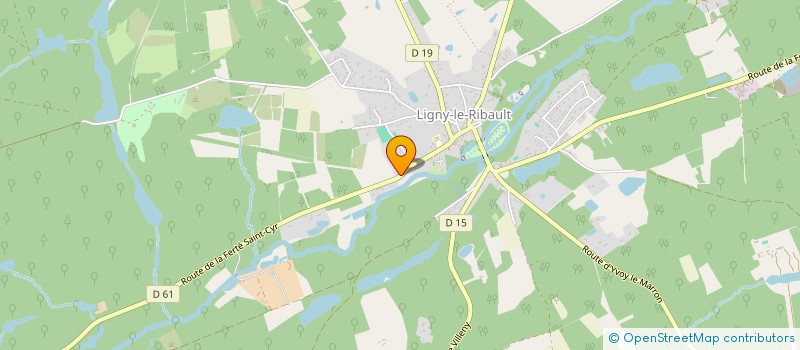 localisation de l'entreprise MONSIEUR SIMON LAMBORAY  LIGNY-LE-RIBAULT