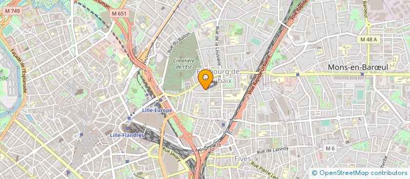 localisation de l'entreprise MONSIEUR SIMON LAMBORELLE à LILLE