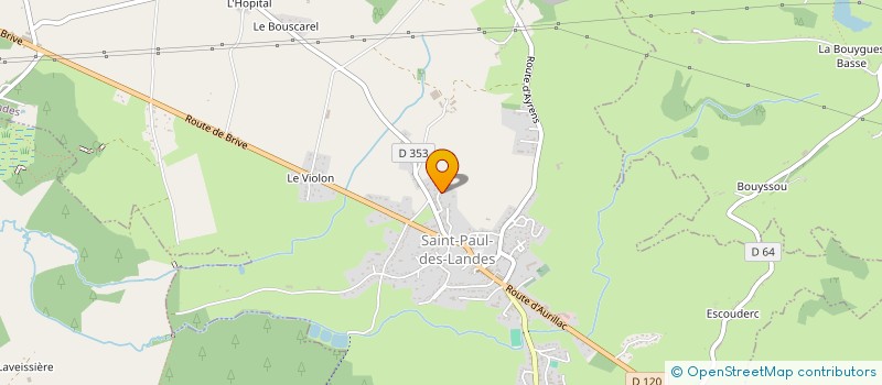 localisation de l'entreprise MONSIEUR SIMON LAMOTTE à SAINT-PAUL-DES-LANDES