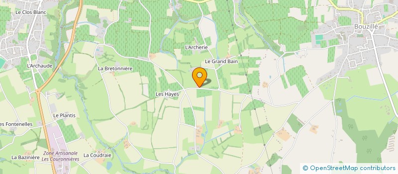 localisation de l'entreprise MONSIEUR SIMON LANCELOT  OREE-D'ANJOU