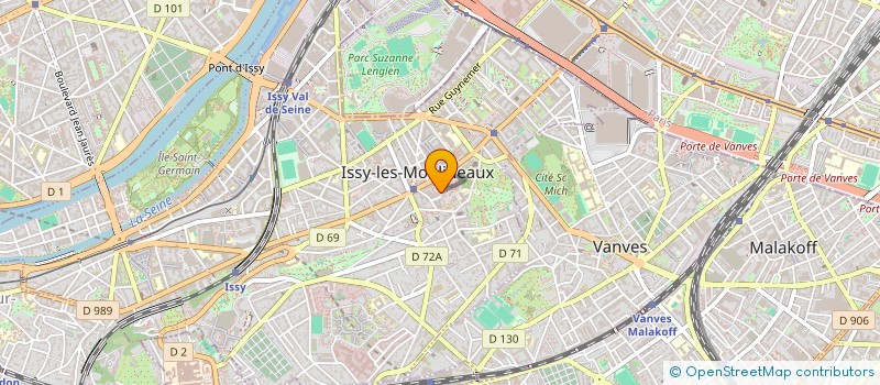 localisation de l'entreprise MONSIEUR SIMON LAROCHE à ISSY-LES-MOULINEAUX