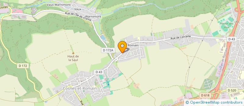 localisation de l'entreprise MONSIEUR SIMON LAROCHELLE  COSNES-ET-ROMAIN