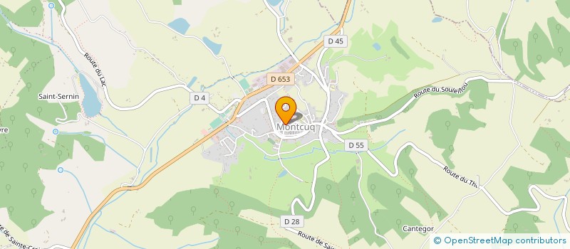 localisation de l'entreprise MONSIEUR SIMON LAUGUEUX  FUMEL