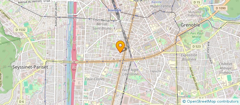 localisation de l'entreprise MONSIEUR SIMON LE CAM  GRENOBLE