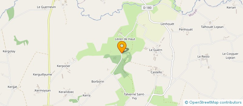 localisation de l'entreprise MONSIEUR SIMON LE METAYER  MOREAC