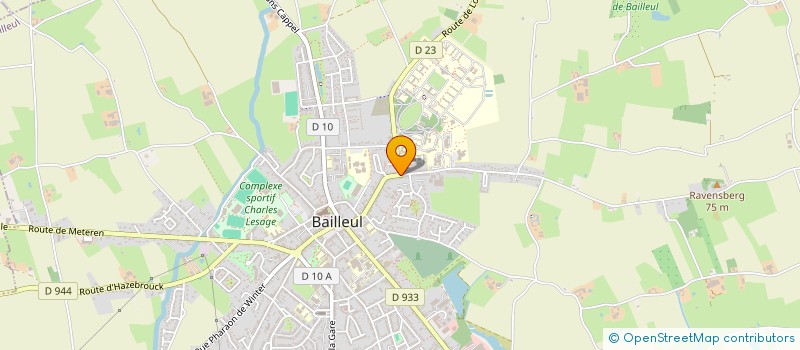 localisation de l'entreprise MONSIEUR SIMON LEGROIS à BAILLEUL