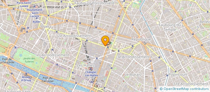 localisation de l'entreprise MONSIEUR SIMON LEGROUX  PARIS