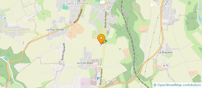 localisation de l'entreprise MONSIEUR SIMON LEMESLE  SAINT-LEONARD