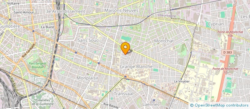 localisation de l'entreprise MONSIEUR SIMON LEROUX  LYON