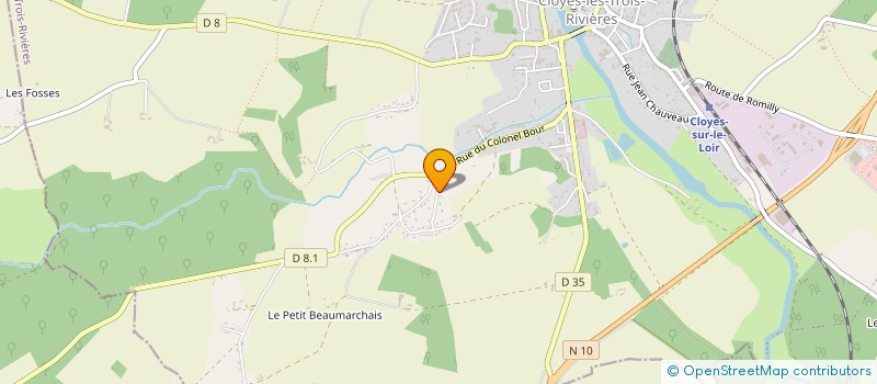 localisation de l'entreprise MONSIEUR SIMON LEROY à VALD'YERRE