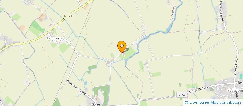 localisation de l'entreprise MONSIEUR SIMON LEROY  BEUVRY