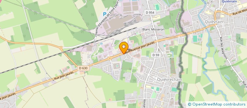 localisation de l'entreprise MONSIEUR SIMON LIBOUR  QUIEVRECHAIN