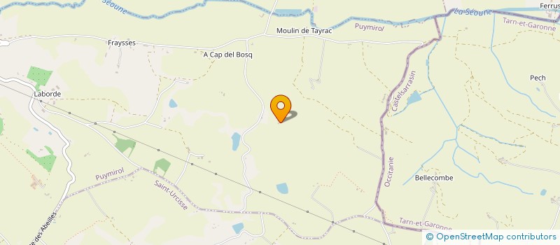 localisation de l'entreprise MONSIEUR SIMON LOUBIOU  PUYMIROL