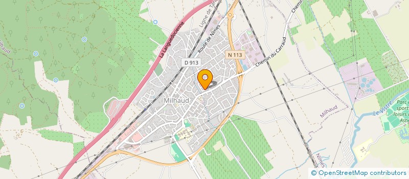 localisation de l'entreprise MONSIEUR SIMON LOVELL  MILHAUD