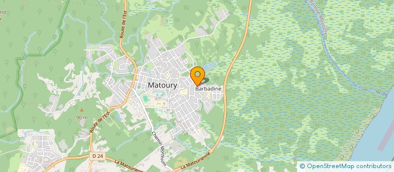 localisation de l'entreprise MONSIEUR SIMON LUNION à MATOURY