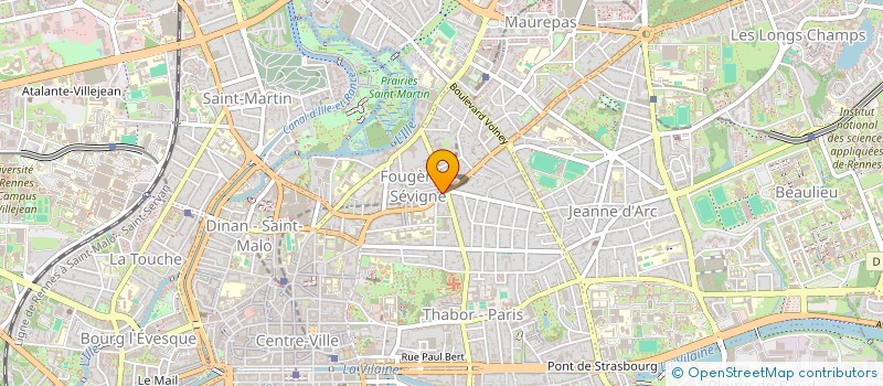 localisation de l'entreprise MONSIEUR SIMON LYSAKOUNE  RENNES