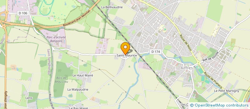 localisation de l'entreprise MONSIEUR SIMON MACEDO  AIFFRES