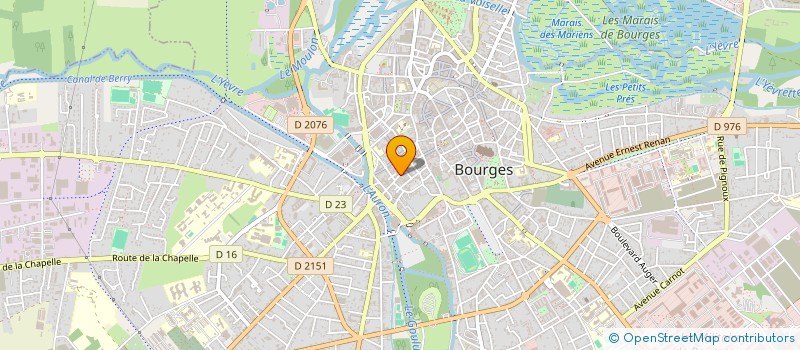 localisation de l'entreprise MONSIEUR SIMON MAHRACH  BOURGES