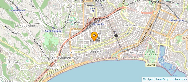 localisation de l'entreprise MONSIEUR SIMON MAJAR à NICE