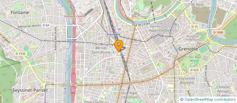 localisation de l'entreprise MONSIEUR SIMON MALARET à GRENOBLE