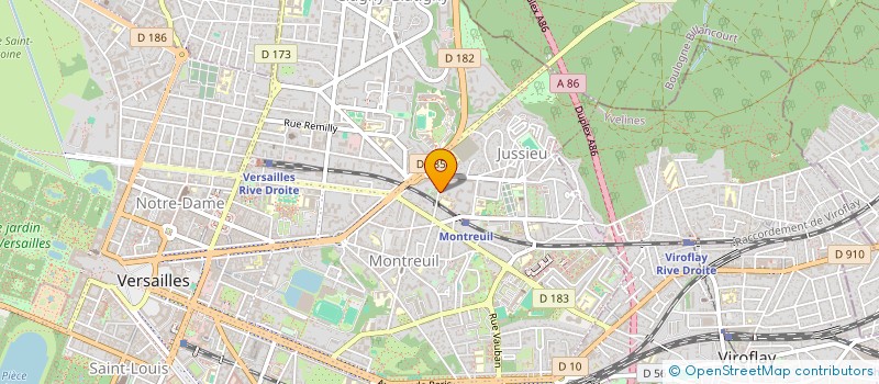 localisation de l'entreprise MONSIEUR SIMON MAMET à VERSAILLES