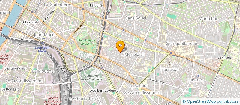 localisation de l'entreprise MONSIEUR SIMON MANSON  LYON