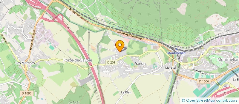 localisation de l'entreprise MONSIEUR SIMON-MARCEL CANALOS à PORTE-DE-SAVOIE