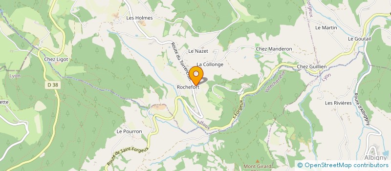 localisation de l'entreprise MONSIEUR SIMON MARDUEL  AFFOUX