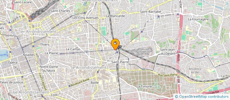localisation de l'entreprise MONSIEUR SIMON MARION à MARSEILLE