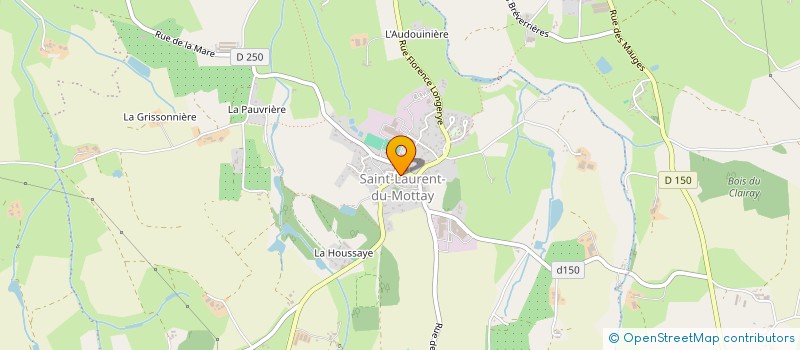 localisation de l'entreprise MONSIEUR SIMON MARTIN  MAUGES-SUR-LOIRE