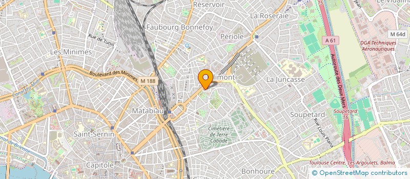 localisation de l'entreprise MONSIEUR SIMON MARTY à TOULOUSE