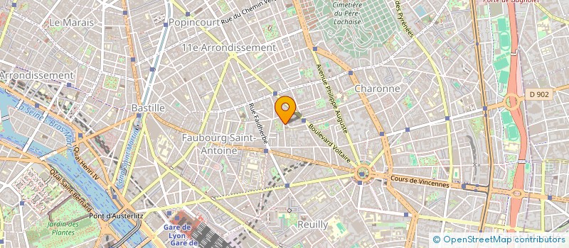 localisation de l'entreprise MONSIEUR SIMON MATHIEU  PARIS