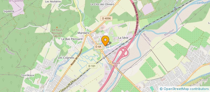 localisation de l'entreprise MONSIEUR SIMON MAZZARA à PEYRUIS