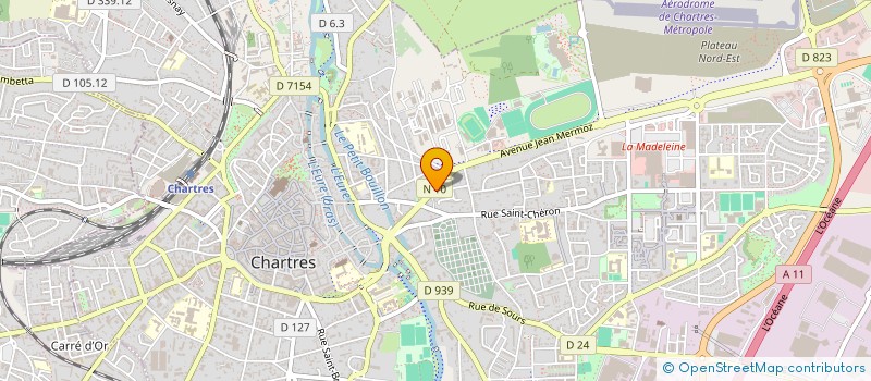 localisation de l'entreprise MONSIEUR SIMON MELEARD à CHARTRES