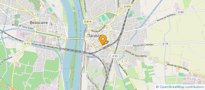 localisation de l'entreprise MONSIEUR SIMON MENASSA  TARASCON