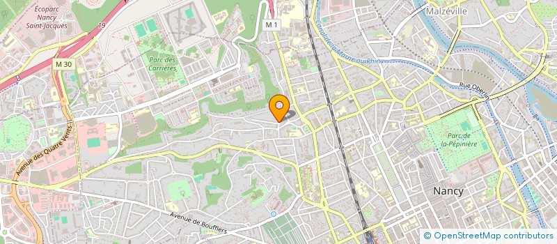 localisation de l'entreprise MONSIEUR SIMON MEONI  NANCY