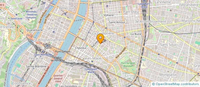 localisation de l'entreprise MONSIEUR SIMON MERCIER  LYON