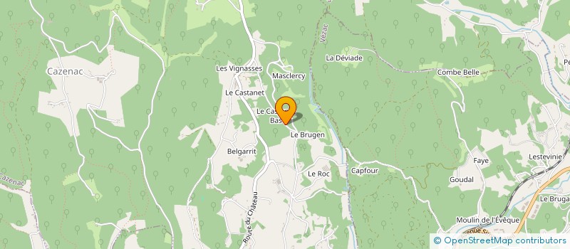 localisation de l'entreprise MONSIEUR SIMON MERCIER  BEYNAC-ET-CAZENAC