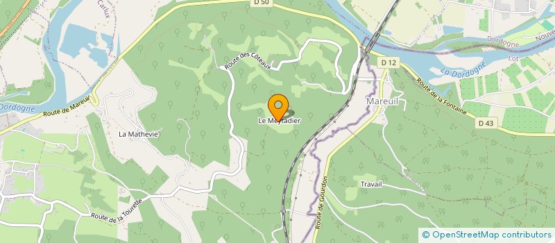 localisation de l'entreprise MONSIEUR SIMON MEREL  SAINT-JULIEN-DE-LAMPON