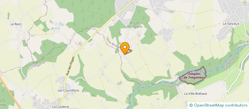 localisation de l'entreprise MONSIEUR SIMON MEVEL  LANTIC