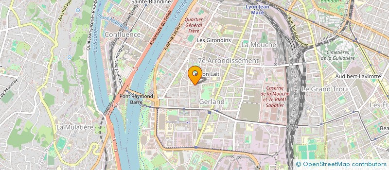 localisation de l'entreprise MONSIEUR SIMON MIAGLIA  LYON