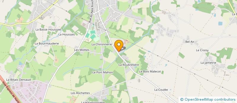 localisation de l'entreprise MONSIEUR SIMON MILLARD  VIGNEUX-DE-BRETAGNE