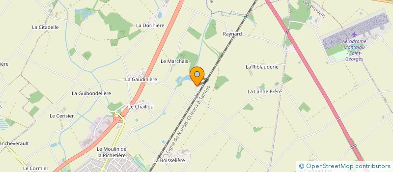 localisation de l'entreprise MONSIEUR SIMON MILLASSEAU  L'HERBERGEMENT